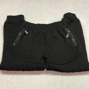 Street Rules Clothing Company Black Jogger Sweatpants Size 5 EUC Never Worn